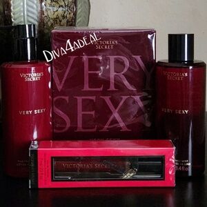 Victoria’s Secret VERY SEXY 3.4 FL OZ EDP 4PC Bundle
